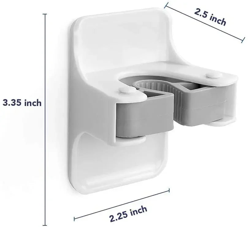 Besenhalter Wandmontage, Besengreifer hält Besen und Kehrschaufel für Zuhause, Küche, Garten, Garagen-Aufbewahrungssysteme, 2 Stück